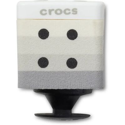 Jibbitz Crocs Stacked Dice Blanc TU Mixte Jibbitz Crocs Stacked Dice Blanc TU Mixte