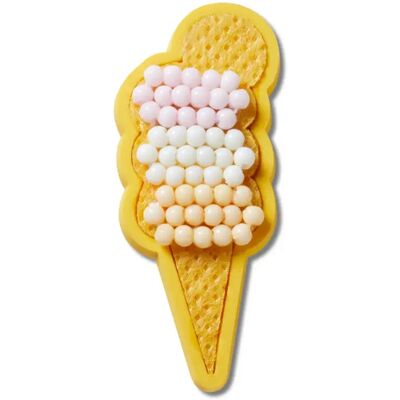 Jibbitz Crocs Beaded Ice Cream Cone Multicolore TU Mixte Jibbitz Crocs Beaded Ice Cream Cone Multicolore TU Mixte