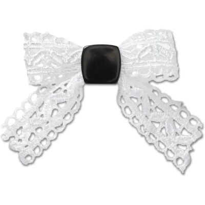 Jibbitz Crocs White Lace Bow Gris TU Mixte Jibbitz Crocs White Lace Bow Gris TU Mixte
