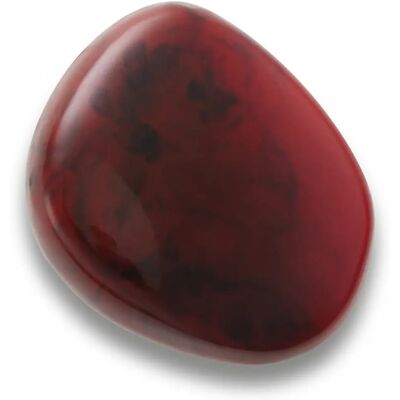 Jibbitz Crocs Mahogany Obsidian Stone Rouge TU Mixte Jibbitz Crocs Mahogany Obsidian Stone Rouge TU Mixte