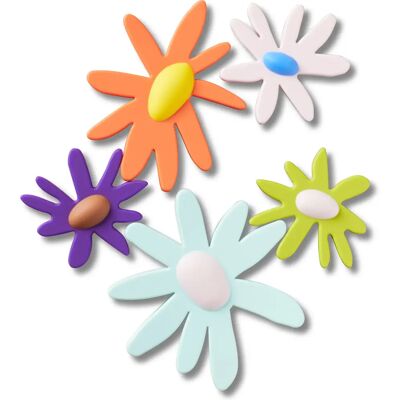 Zubehör für Holzschuhe Crocs Crafted Daisy (x5) Blanc TU Mixte Zubehör für Holzschuhe Crocs Crafted Daisy (x5) Blanc TU Mixte