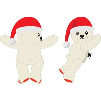 Jibbitz Crocs Huggitz Holiday Bear Beige TU Mixte Jibbitz Crocs Huggitz Holiday Bear Beige TU Mixte