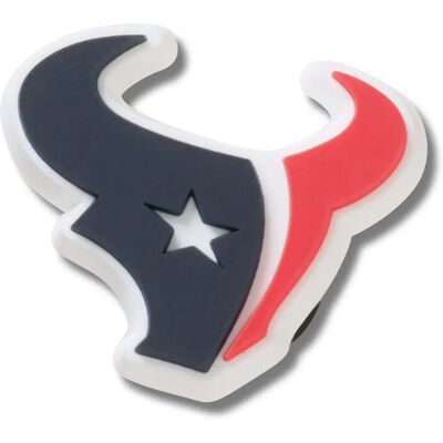 Jibbitz Crocs NFL Houston Texas Logo Bleu TU Mixte Jibbitz Crocs NFL Houston Texas Logo Bleu TU Mixte