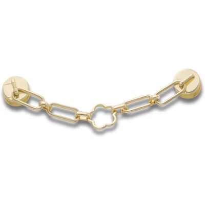Jibbitz Crocs Gold Flower Chain Doré TU Mixte Jibbitz Crocs Gold Flower Chain Doré TU Mixte