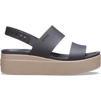 Damen-Sandalen Crocs brooklyn low wedge Noir 37/38 Femme Damen-Sandalen Crocs brooklyn low wedge Noir 37/38 Femme