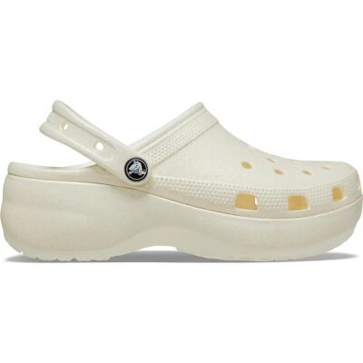 Clogs für Damen Crocs Classic Platform Glitter Beige 39/40 Femme Clogs für Damen Crocs Classic Platform Glitter Beige 39/40 Femme