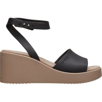 Keilabsätze mit Knöchelriemen für Damen Crocs Brooklyn Noir 38/39 Femme Keilabsätze mit Knöchelriemen für Damen Crocs Brooklyn Noir 38/39 Femme