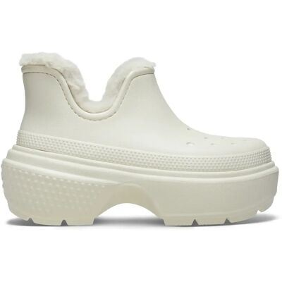 Stiefeletten Crocs Stomp Lined Blanc 37/38 Mixte Stiefeletten Crocs Stomp Lined Blanc 37/38 Mixte