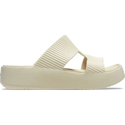 Damen Pantoletten Crocs Getaway Groove Platform H-Strap Blanc 42/43 Femme Damen Pantoletten Crocs Getaway Groove Platform H-Strap Blanc 42/43 Femme