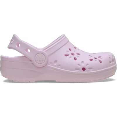 Baby-Clogs Crocs Classic Floral Cut Out T Rose 24/25 Mixte Baby-Clogs Crocs Classic Floral Cut Out T Rose 24/25 Mixte