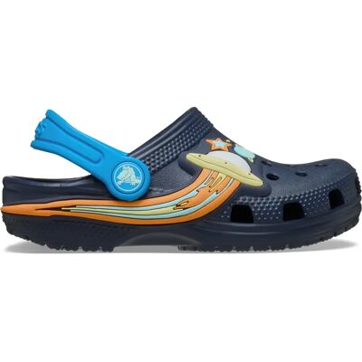 Baby-Clogs Crocs Classic UFO Lights Bleu 27/28 Mixte Baby-Clogs Crocs Classic UFO Lights Bleu 27/28 Mixte
