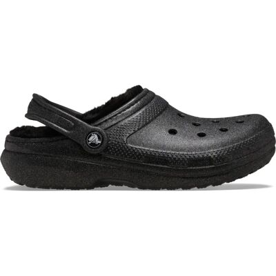 Clogs Crocs Clsc Fuzz Lined Glitter Noir 36/37 Mixte Clogs Crocs Clsc Fuzz Lined Glitter Noir 36/37 Mixte
