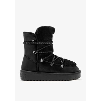 Frau Stiefeletten mit Fell D.Franklin Nordic Noir 37 Femme Frau Stiefeletten mit Fell D.Franklin Nordic Noir 37 Femme