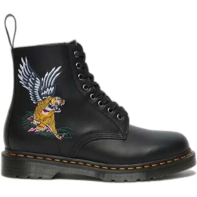 Stiefeletten Dr Martens 1460 Souvenir Embroidered Noir 36 Mixte Stiefeletten Dr Martens 1460 Souvenir Embroidered Noir 36 Mixte