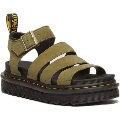 Keil-Sandalen für Damen Dr Martens Blaire Tumbled Vert 40 Femme Keil-Sandalen für Damen Dr Martens Blaire Tumbled Vert 40 Femme