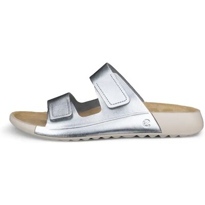 Pantoletten für Damen Ecco Cozmo Argenté 39 Femme Pantoletten für Damen Ecco Cozmo Argenté 39 Femme