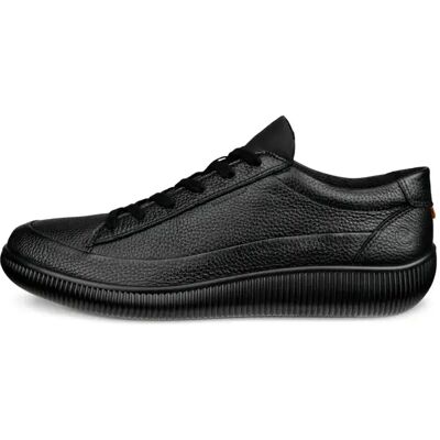 Glänzende Leder-Sneaker Ecco Soft Zero Noir 41 Homme Glänzende Leder-Sneaker Ecco Soft Zero Noir 41 Homme