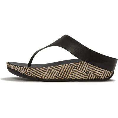 Flip-Flops für Damen FitFlop Lulu Lux Noir 36 Femme Flip-Flops für Damen FitFlop Lulu Lux Noir 36 Femme