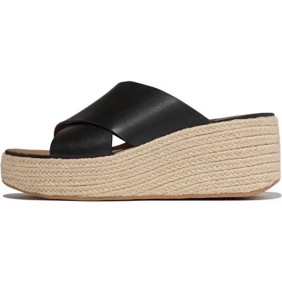 Damen Espadrilles FitFlop PlatFForms Noir 41 Femme Damen Espadrilles FitFlop PlatFForms Noir 41 Femme