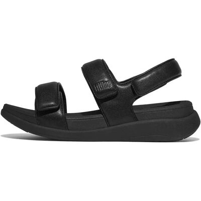 Verstellbare Keil-Sandalen mit Fesselriemen für Damen FitFlop F-Mode Go Noir 42 Femme Verstellbare Keil-Sandalen mit Fesselriemen für Damen FitFlop F-Mode Go Noir 42 Femme