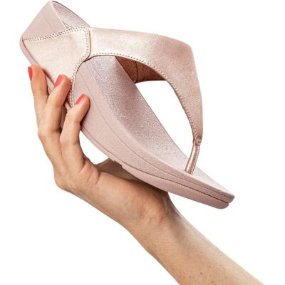 Wedges Sandalen für Damen FitFlop Lulu Rose 39 Femme Wedges Sandalen für Damen FitFlop Lulu Rose 39 Femme
