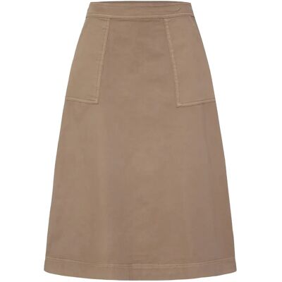 Damenrock fransa Twill 4 Marron 36 Femme Damenrock fransa Twill 4 Marron 36 Femme