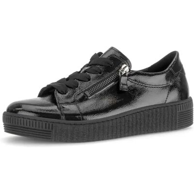 Damen Sneakers Gabor Knautschlack Noir 40 Femme Damen Sneakers Gabor Knautschlack Noir 40 Femme