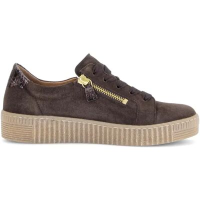 Damen Sneakers Gabor Boa Lack Marron 40,5 Femme Damen Sneakers Gabor Boa Lack Marron 40,5 Femme