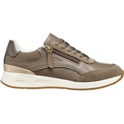 Damen Sneakers Geox Bulmya Gris 36 Femme Damen Sneakers Geox Bulmya Gris 36 Femme