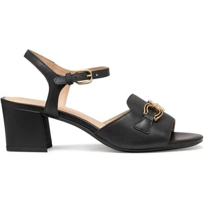 Sandalen mit Absatz Damen Geox New Eraklia 50 Noir 38 Femme Sandalen mit Absatz Damen Geox New Eraklia 50 Noir 38 Femme