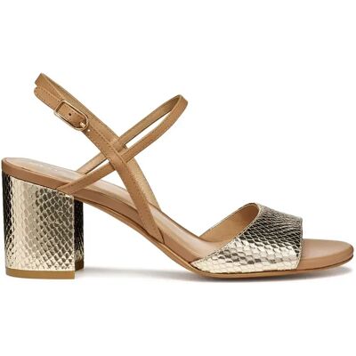 Sandalen mit Absatz Damen Geox Virnilisa 65 Doré 40 Femme Sandalen mit Absatz Damen Geox Virnilisa 65 Doré 40 Femme