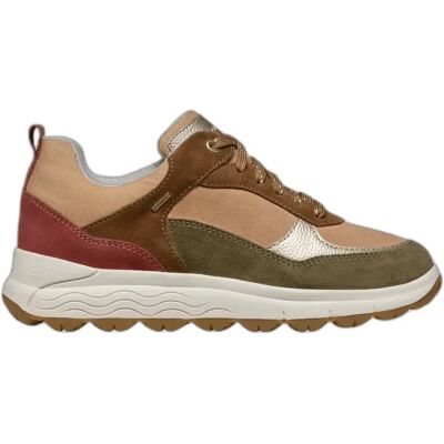 Sneakers Geox Spherica Beige 40 Femme Sneakers Geox Spherica Beige 40 Femme