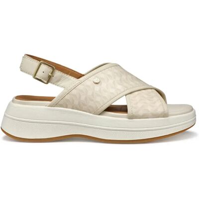 Geox Spherica Ecub-3 S Creme - Sandalen Geox Spherica Ecub-3 S Creme - Sandalen