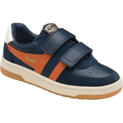 Kinder Schuhe Gola Hawk Strap Bleu 35 Mixte Kinder Schuhe Gola Hawk Strap Bleu 35 Mixte