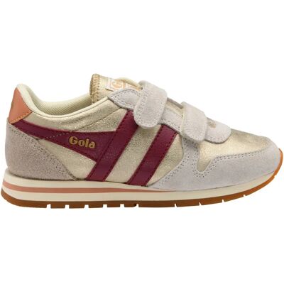 Kinderschuhe Gola Daytona Blaze Strap Doré 34 Mixte Kinderschuhe Gola Daytona Blaze Strap Doré 34 Mixte