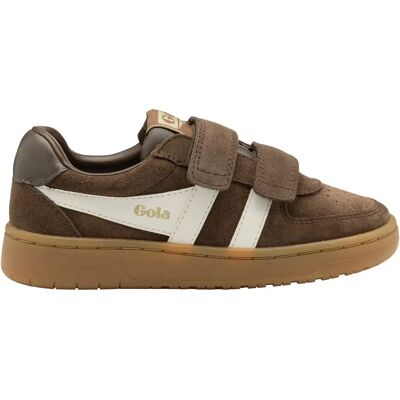 Wildleder Sneaker Kind Gola Hawk Strap Marron 37 Mixte Wildleder Sneaker Kind Gola Hawk Strap Marron 37 Mixte