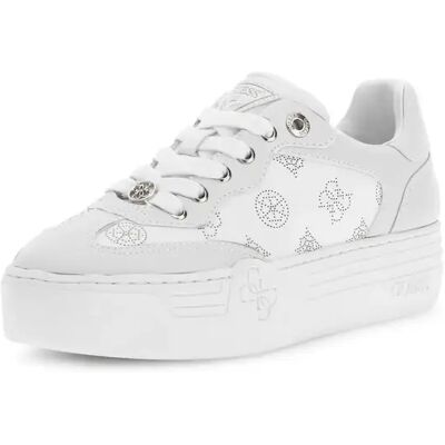 Sneakers Guess Swole3 Blanc 40 Femme Sneakers Guess Swole3 Blanc 40 Femme