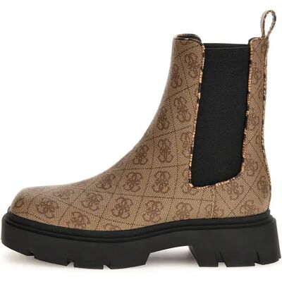 Damen Stiefeletten Guess Reyon Beige 40 Femme Damen Stiefeletten Guess Reyon Beige 40 Femme
