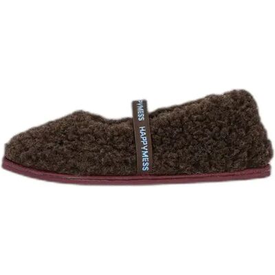 Wollschlappen Damen Happymess Marron 38 Femme Wollschlappen Damen Happymess Marron 38 Femme