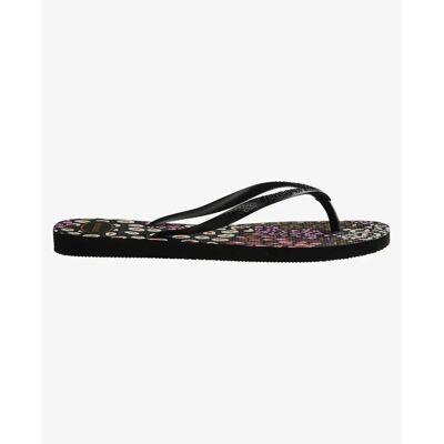 Flip-Flops für Frauen Havaianas Slim Animals Noir 39/40 Femme Flip-Flops für Frauen Havaianas Slim Animals Noir 39/40 Femme