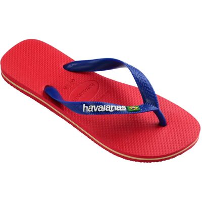 Flip-Flops für Frauen Havaianas brasil Logo Rouge 43/44 Femme Flip-Flops für Frauen Havaianas brasil Logo Rouge 43/44 Femme