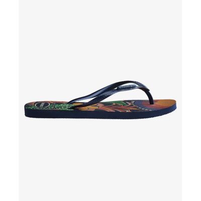 Flip-Flops für Frauen Havaianas Slim Tropical Bleu 37/38 Femme Flip-Flops für Frauen Havaianas Slim Tropical Bleu 37/38 Femme