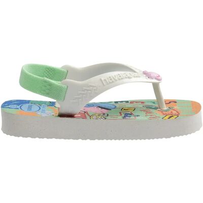 Baby-Flip-Flops Havaianas Peppa Pig Blanc 23 Mixte Baby-Flip-Flops Havaianas Peppa Pig Blanc 23 Mixte