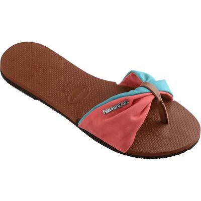 Flip-Flops für Damen Havaianas You St Tropez Color Marron 37/38 Femme Flip-Flops für Damen Havaianas You St Tropez Color Marron 37/38 Femme
