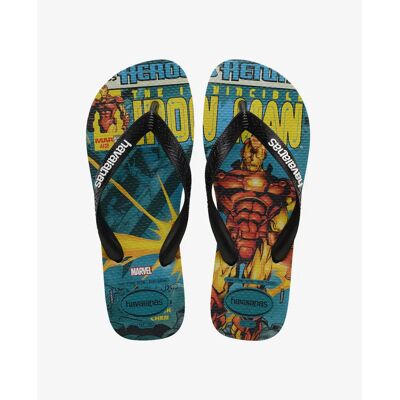 Flip-Flops Kind Havaianas Top Marvel Classics Vert 33/34 Mixte Flip-Flops Kind Havaianas Top Marvel Classics Vert 33/34 Mixte