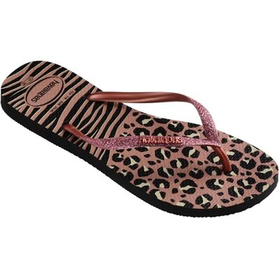 Flip-Flops für Frauen Havaianas Slim Animals Mix Noir 39/40 Femme Flip-Flops für Frauen Havaianas Slim Animals Mix Noir 39/40 Femme