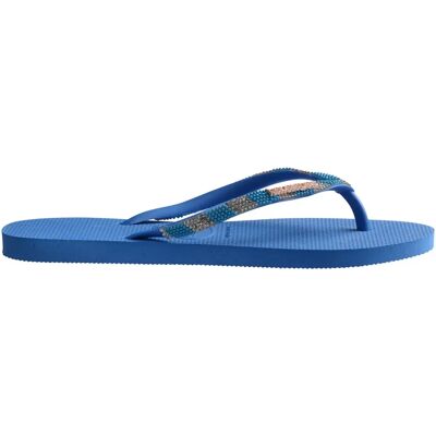 Flip-Flops für Damen Havaianas Slim Glow Bleu 39/40 Femme Flip-Flops für Damen Havaianas Slim Glow Bleu 39/40 Femme