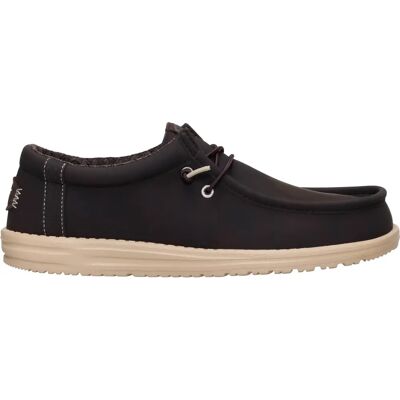 Bootsschuhe Hey Dude Wally Classic Marron 41 Homme Bootsschuhe Hey Dude Wally Classic Marron 41 Homme