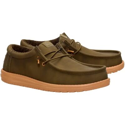 Bootsschuhe Hey Dude Wally Classic Vert 43 Homme Bootsschuhe Hey Dude Wally Classic Vert 43 Homme