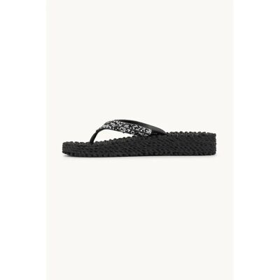 Keil Sandalen mit Glitzersteinen Damen Ilse Jacobsen Hornbæk Noir 41 Femme Keil Sandalen mit Glitzersteinen Damen Ilse Jacobsen Hornbæk Noir 41 Femme